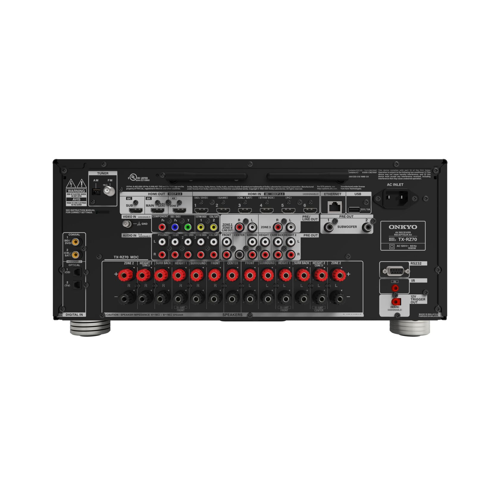 TX-RZ70 11.2-Channel THX Certified AV Receiver