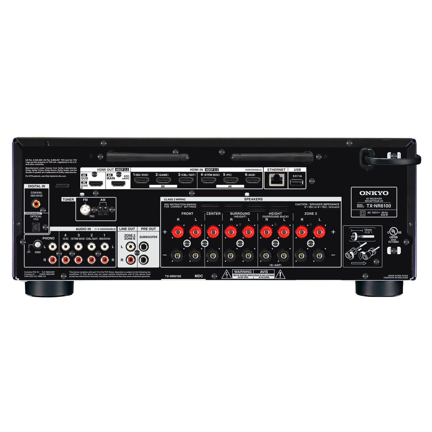 TX-NR6100 7.2-Channel THX Certified AV Receiver