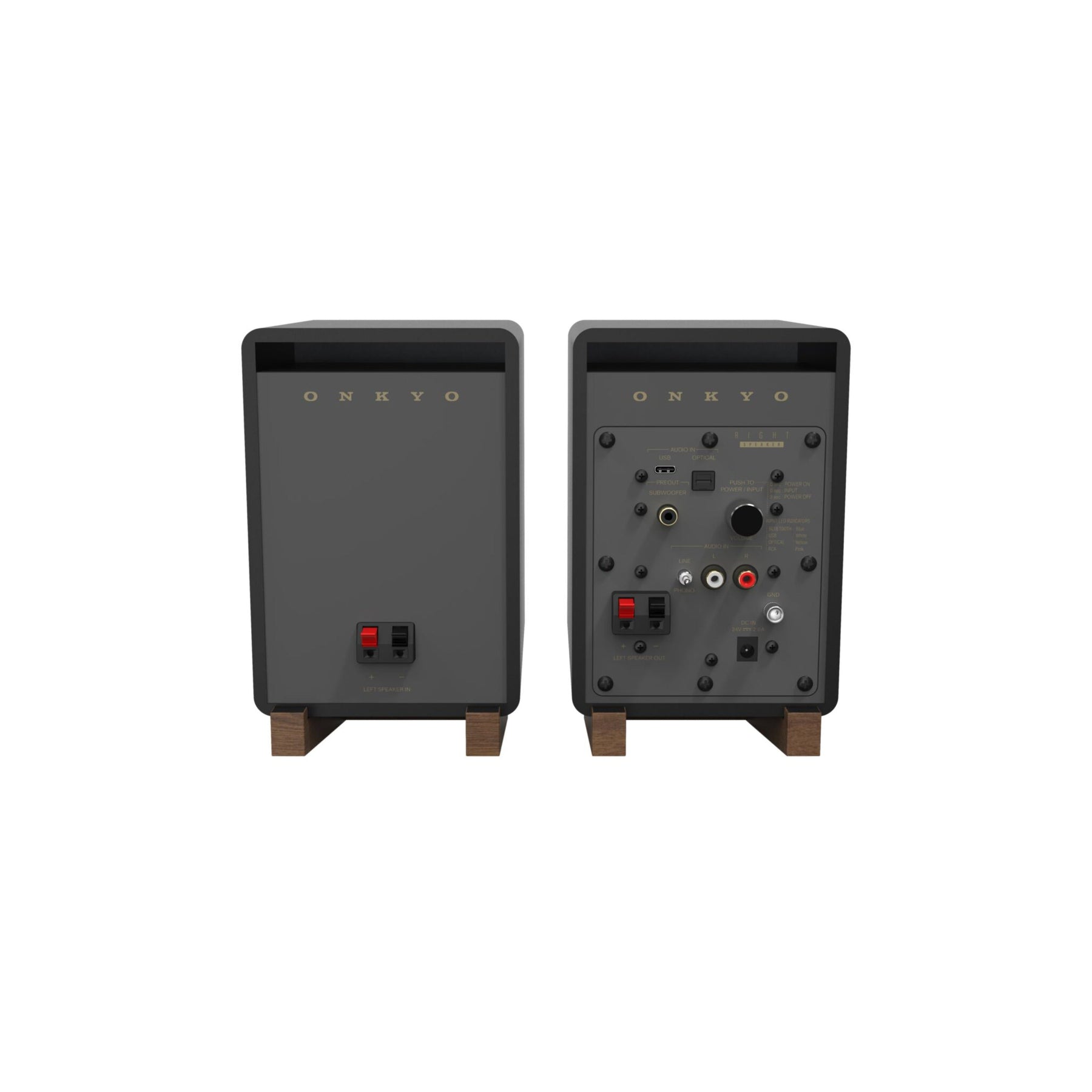 GX-10DB Powered Speakers
