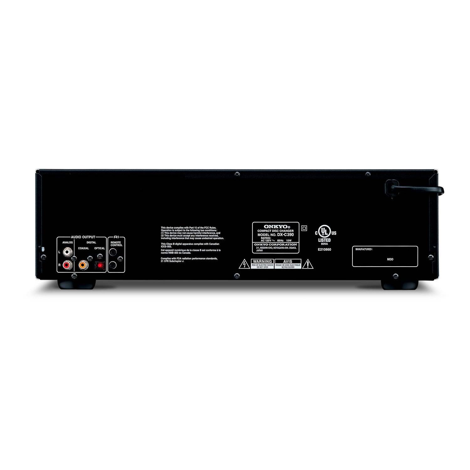 DX-C390 6-Disc Carousel CD Changer